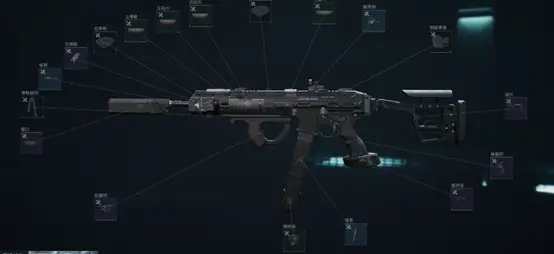 SMG-45 全面战场 改枪码配装图